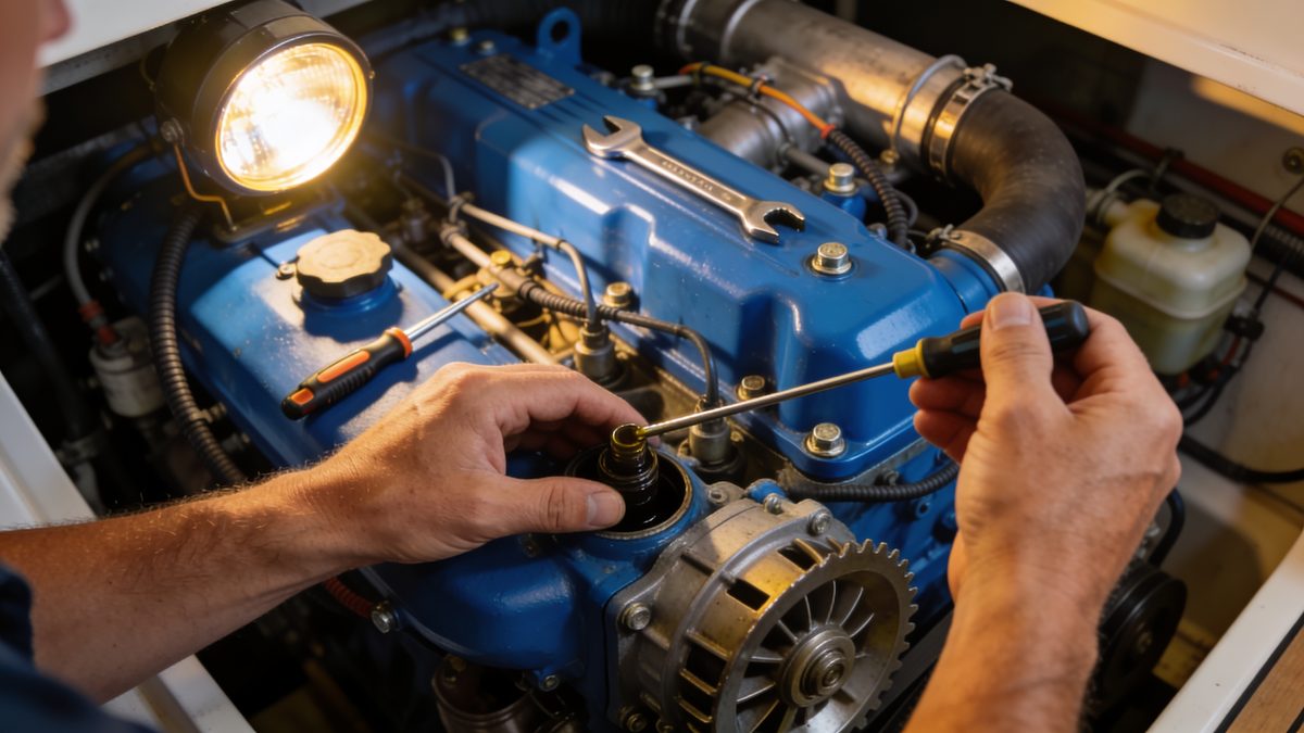El motor: el marinero que nunca duerme