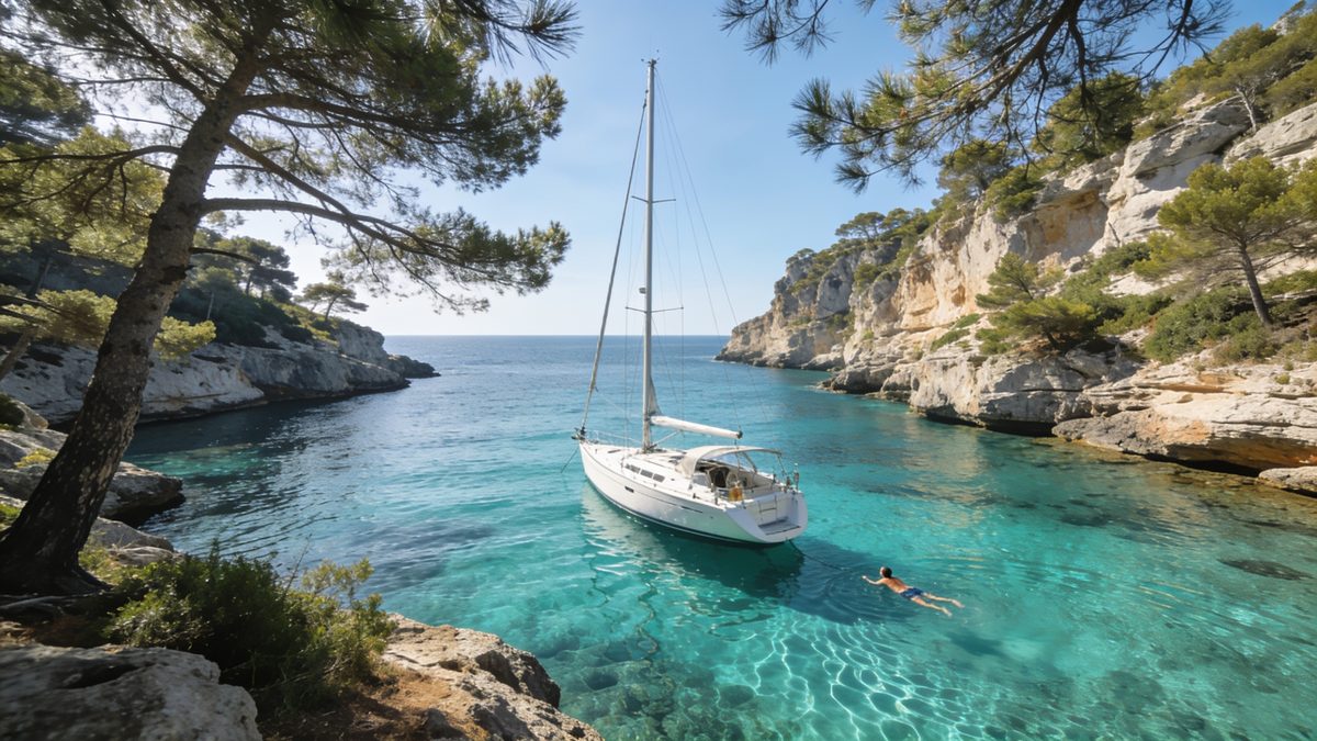 Mediterráneo en velero: rutas, fondeos y consejos para navegar.