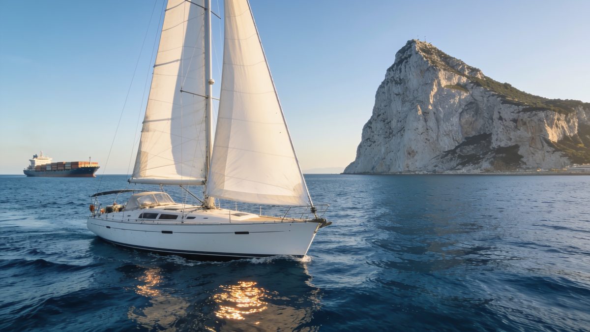 La primera etapa de la vuelta al mundo en velero: de Valencia al Estrecho de Gibraltar
